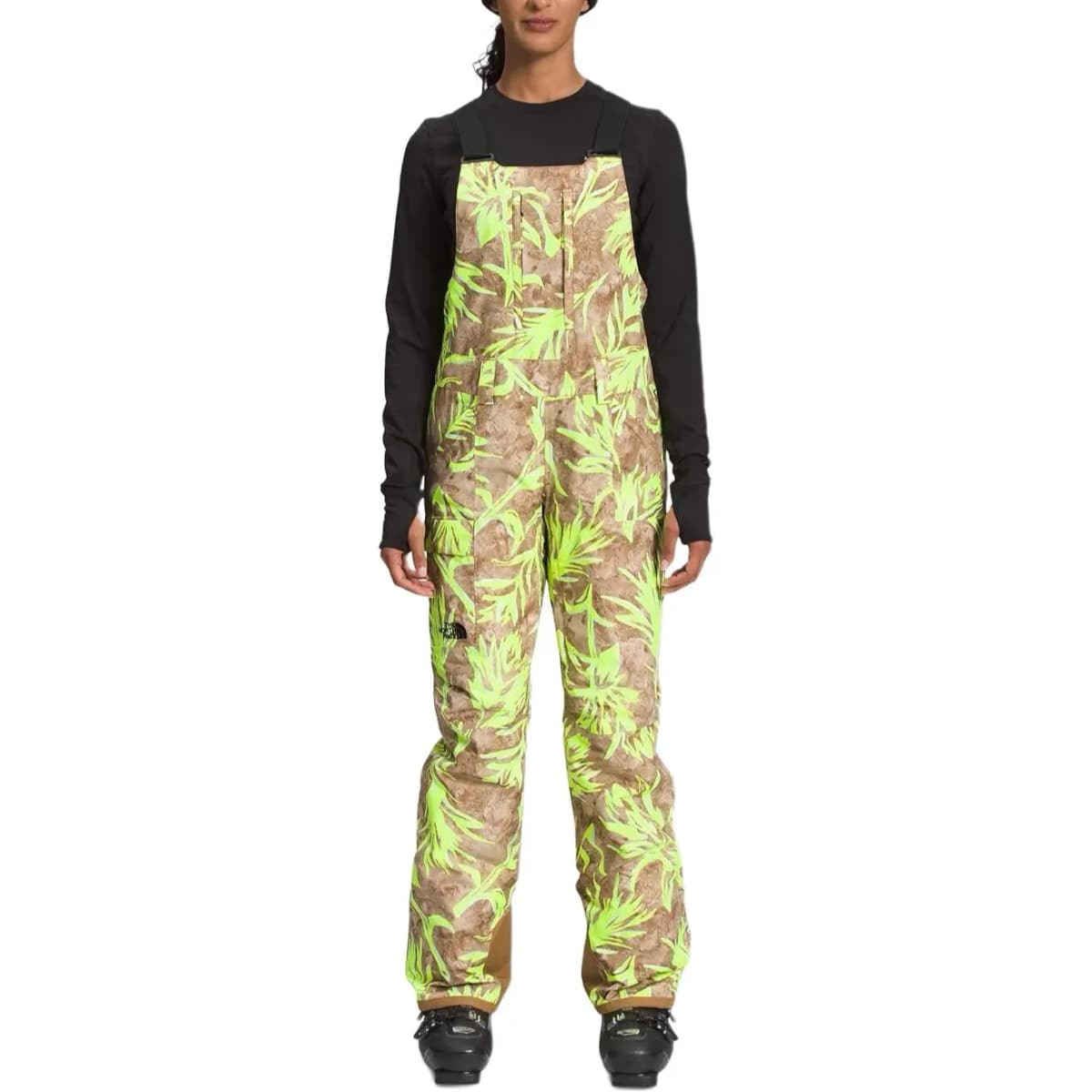 THE NORTH FACE Floral Print Qadın Kombinezon Sarı 2
