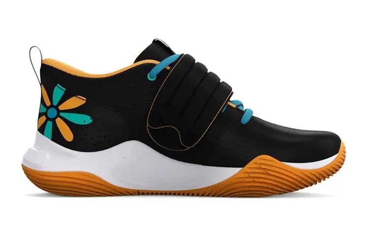 Under Armour Zone BB Low-Top Performance Basketball Shoes Black Teenagers 2