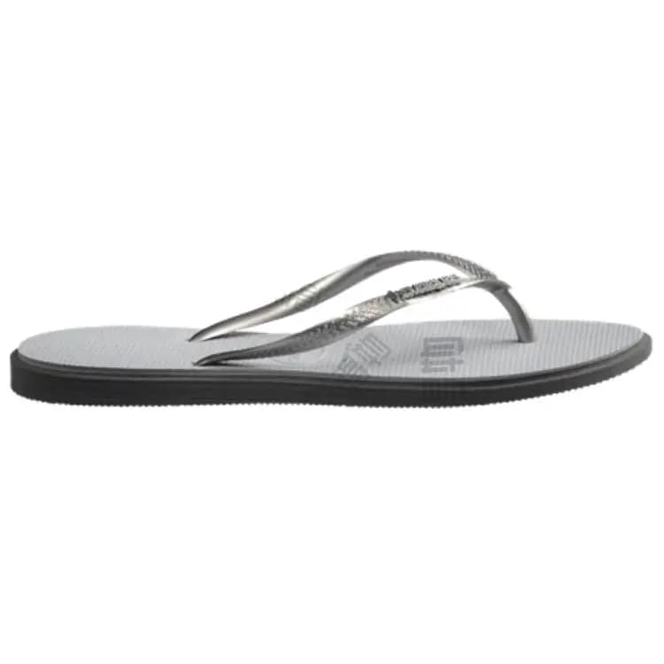 Havaianas Slim Point Qadın Şipetləri Polad Boz 2