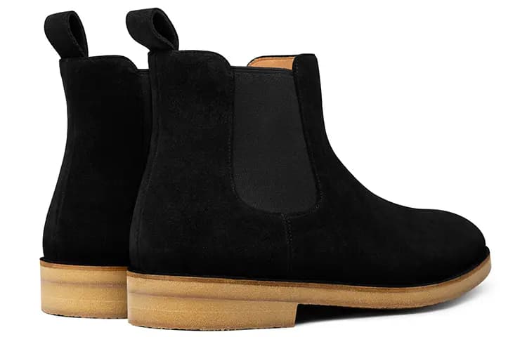 THOM WILLS Chelsea Boots Men's Black 4