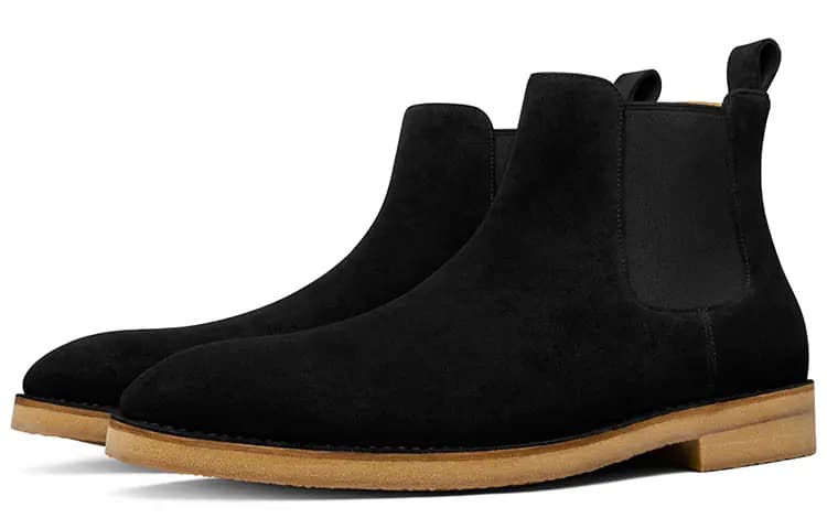 THOM WILLS Chelsea Boots Men's Black 2