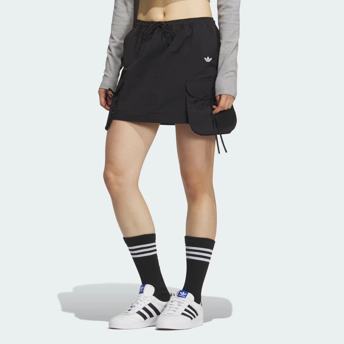 adidas originals CARGO Qadın Kargo Ətək Qara 3