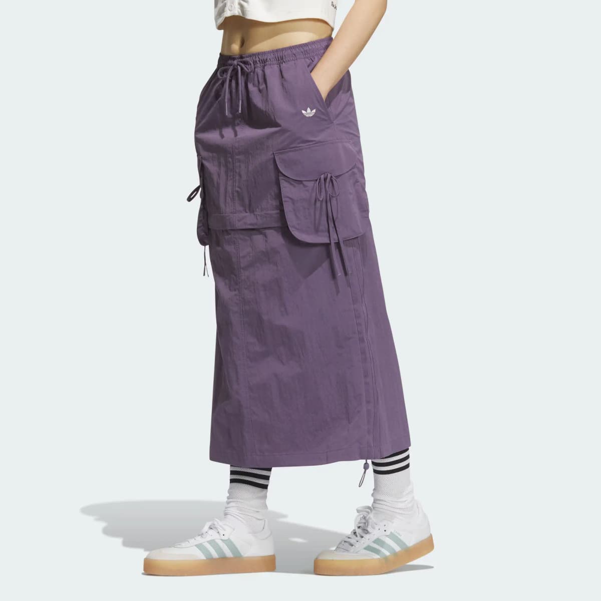 adidas originals CARGO Qadın Kargo Ətək Tünd Bənövşəyi 4