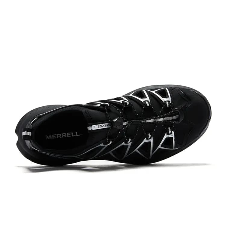 MERRELL FUSION FRAME SC Frame Shoes Comfortable Versatile Slip-Resistant Waterproof Breathable Water Shoes Unisex Black Silver 3