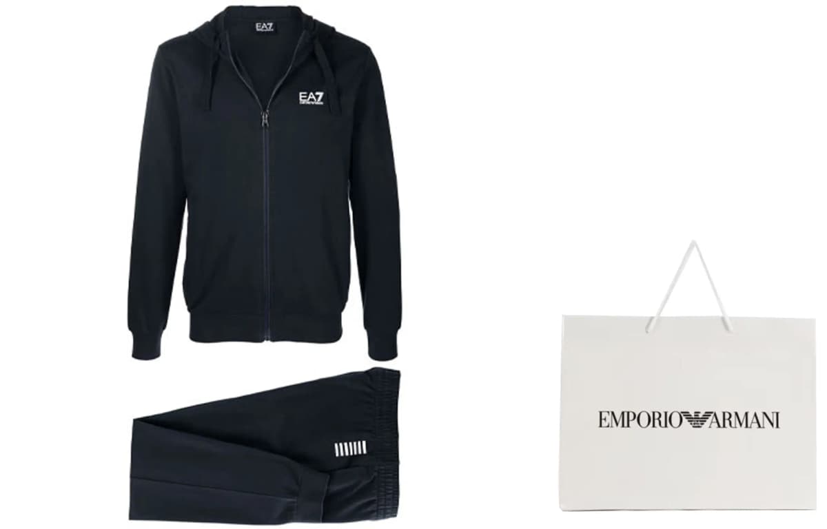 EMPORIO ARMANI Core Identity İdman Geyimi Dəsti 2