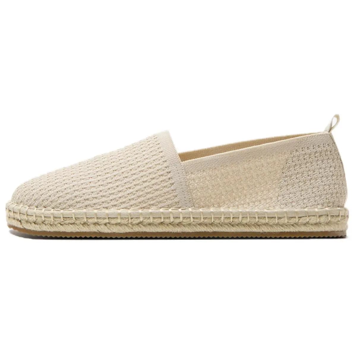 ZARA Espadrilles Kişi Ayaqqabısı Off-White