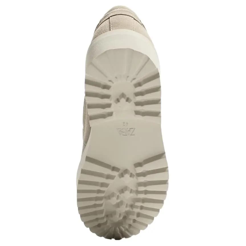 ZARA Kişi Boat Ayaqqabısı Açıq Bej 5