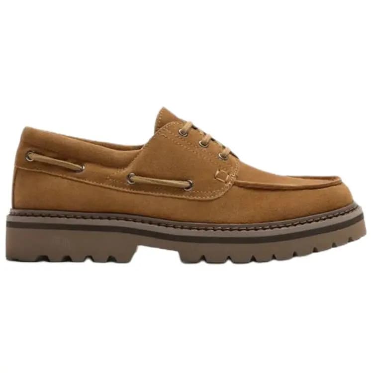 ZARA Kişi Boat Ayaqqabısı Qəhvəyi 2