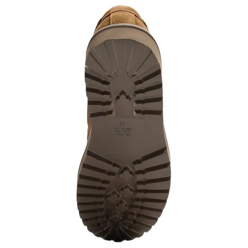 ZARA Kişi Boat Ayaqqabısı Qəhvəyi 5