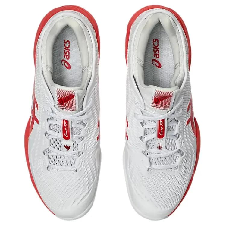 ASICS Court Ff 3 Novak Clay Ağ/Qırmızı 5
