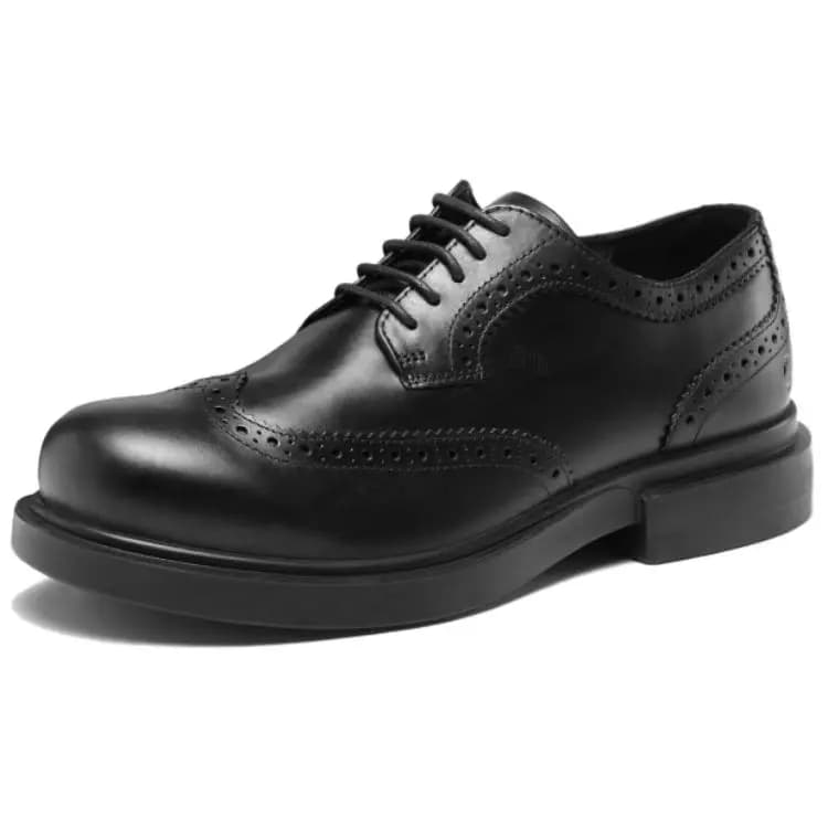 ecco Urban Seoul Series Calfskin Fashion Temperament Dress Leather Shoes Men's Black 2