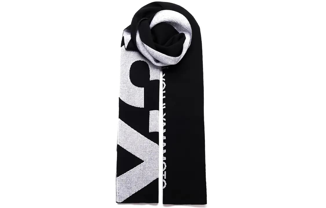 Y-3 Şərf Unisex Qara 2