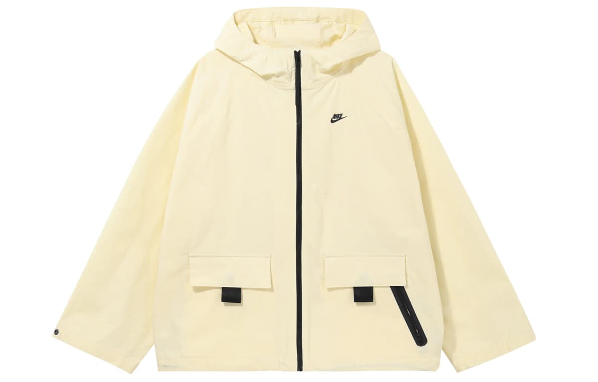 Nike Puffer Jacket Winter Women's Beige Yellow