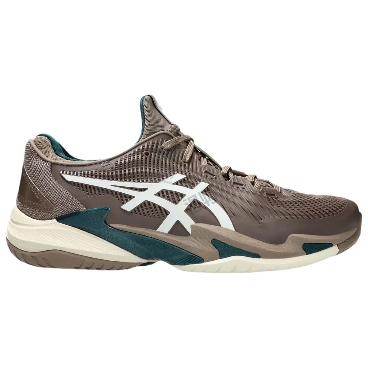 Asics Court Ff 3 Taupe Grey White 2