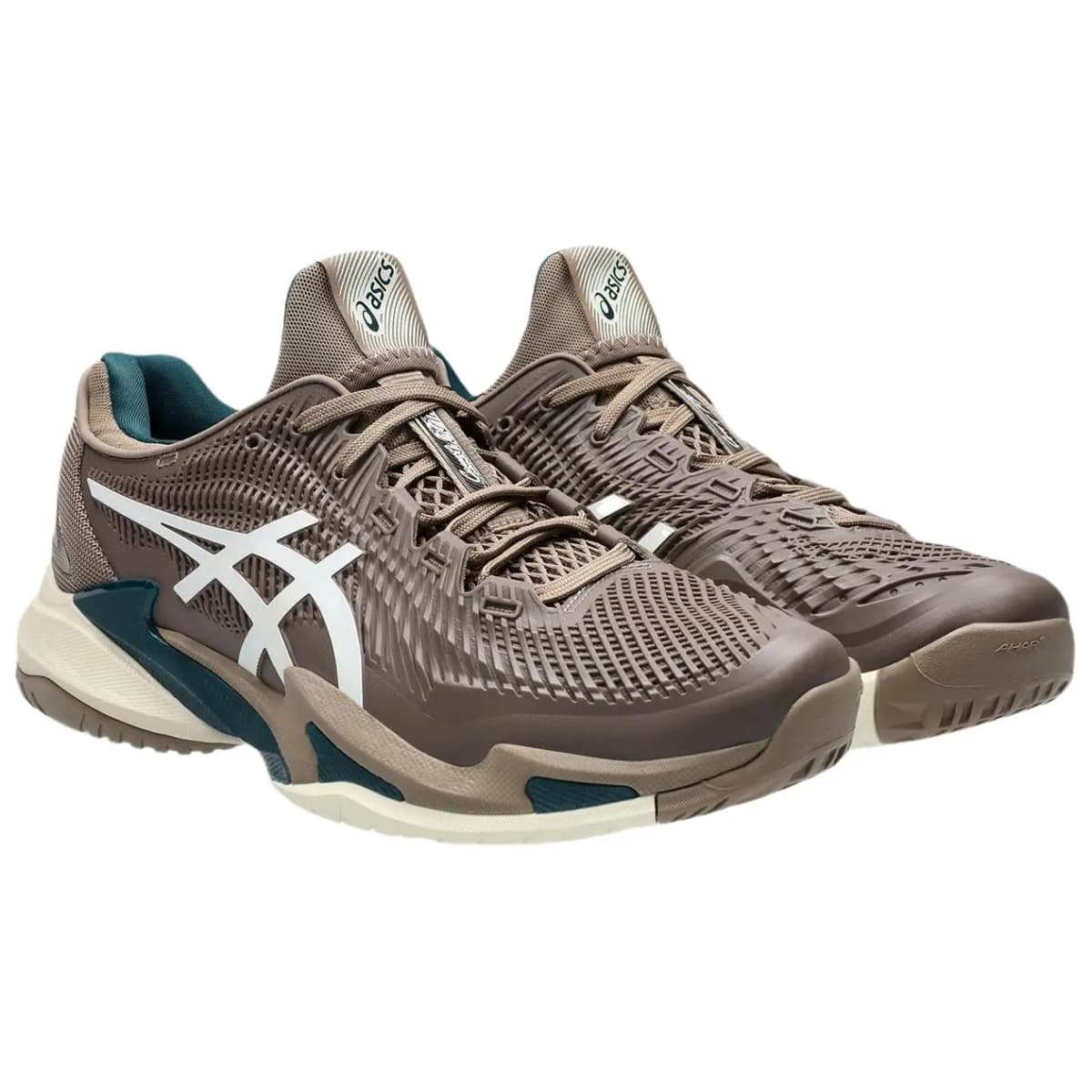 Asics Court Ff 3 Taupe Grey White 3