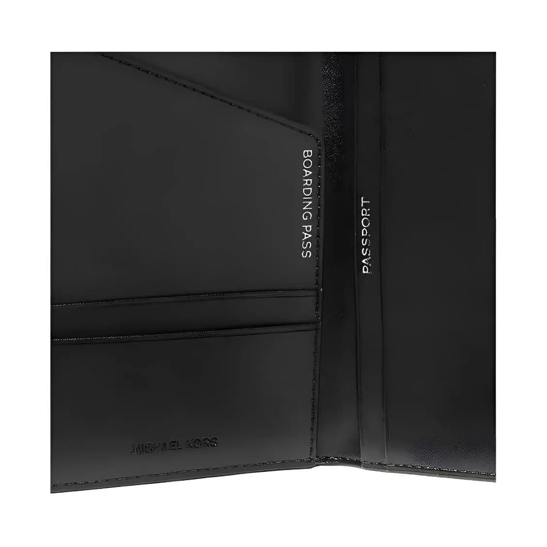 MICHAEL KORS MK Kişi Pasport Qabı Qara 4