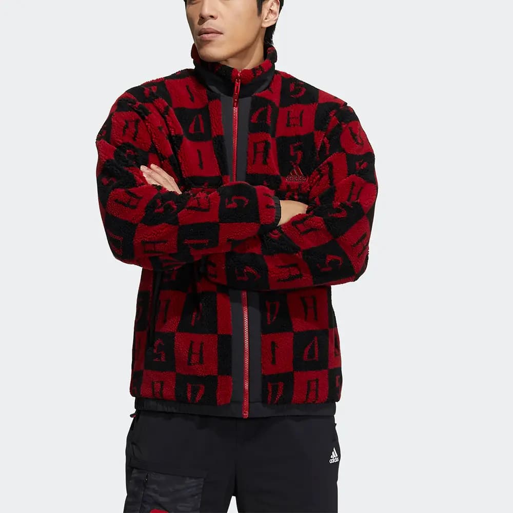 Adidas Kişi Pencəyi Tünd Qırmızı 3
