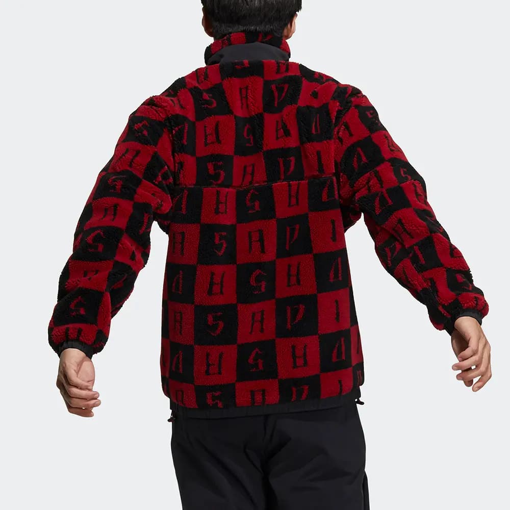 Adidas Kişi Pencəyi Tünd Qırmızı 4