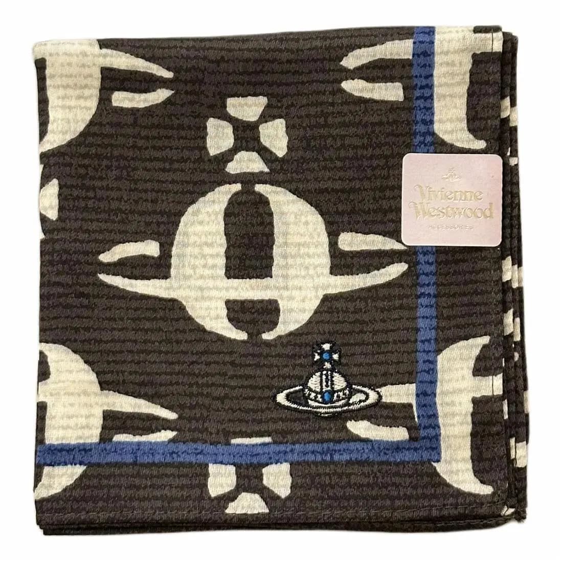 Vivienne Westwood Unisex Şarf Qara/Ağ 2