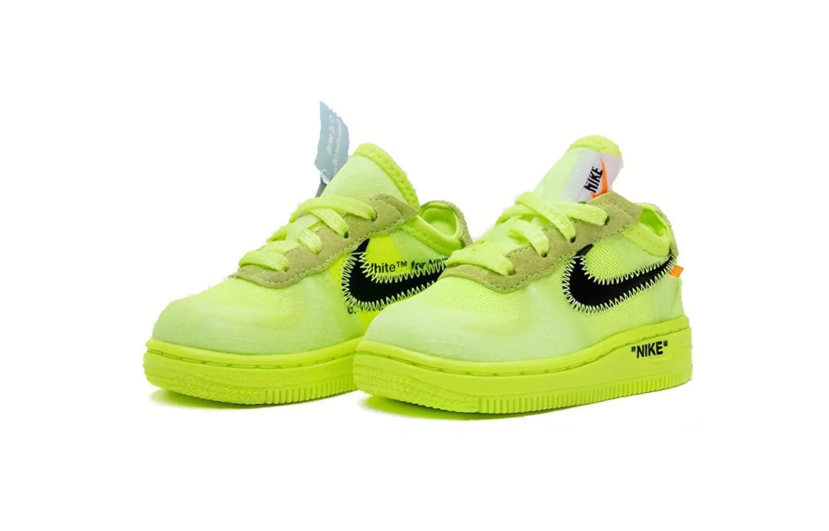 Nike Air Force 1 Low Off-White Volt I 3