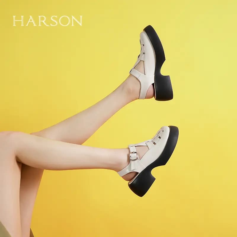 HARSON Roman Sandal Qadın 4