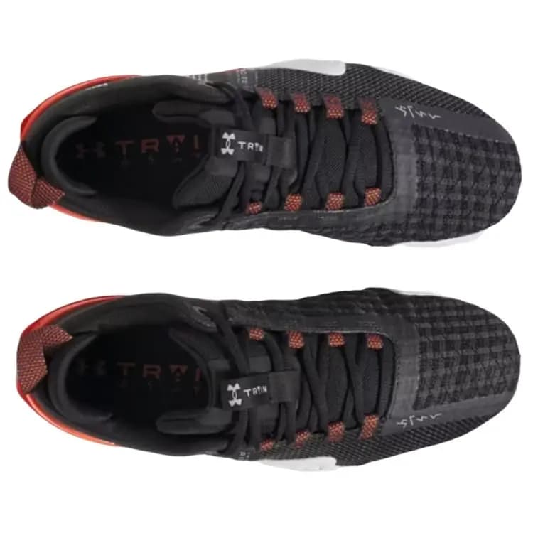 Under Armour TriBase Reign 6 Kişi Məşq Ayaqqabısı Qara/Qırmızı 4