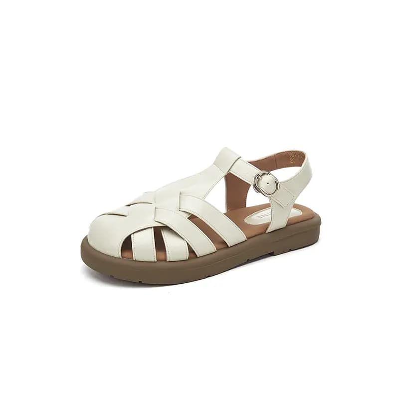 DAPHNE Fransız Minimalist Roma Sandalı Qadın 2