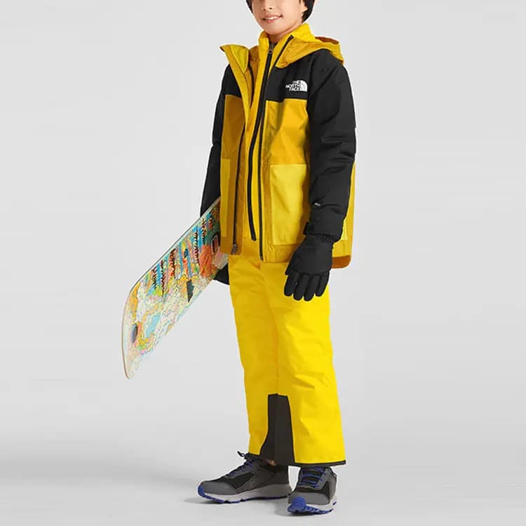 THE NORTH FACE Xizək Şalvarı Uşaq Sarı 3