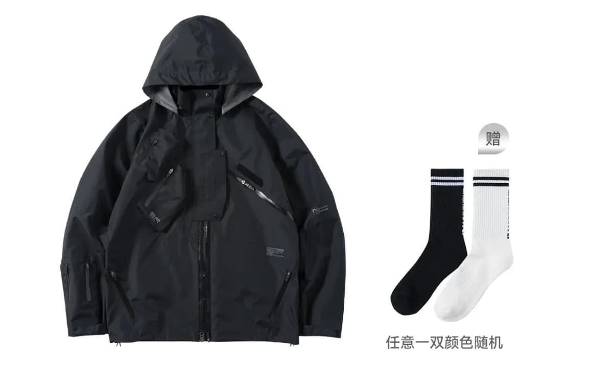 ENSHADOWER Windbreaker Jackets Unisex