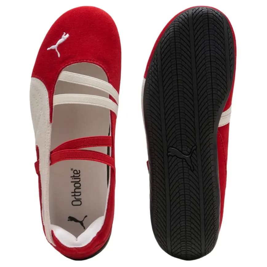 PUMA Speedcat Ballet Qadın Qırmızı 4