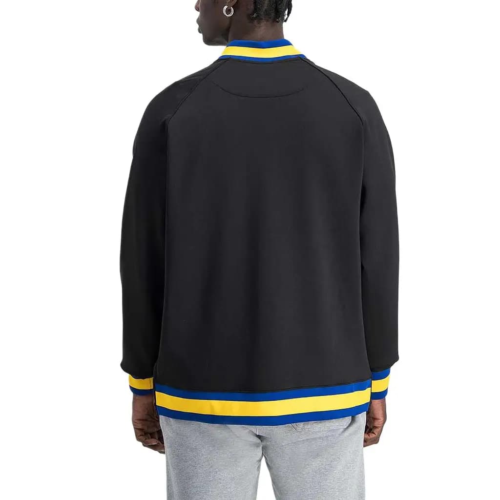 Nike Golden State Warriors Baseball Jacket Men's Black 4