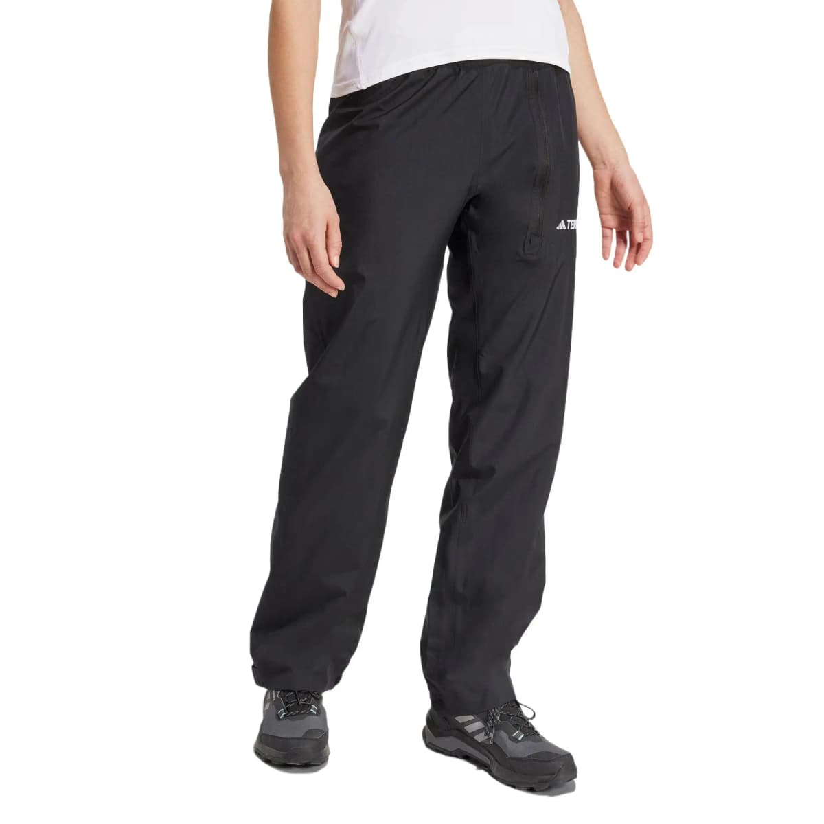 adidas Terrex MULTI TWO-LAYER RAIN Qadın İdman Şalvarı Qara 5