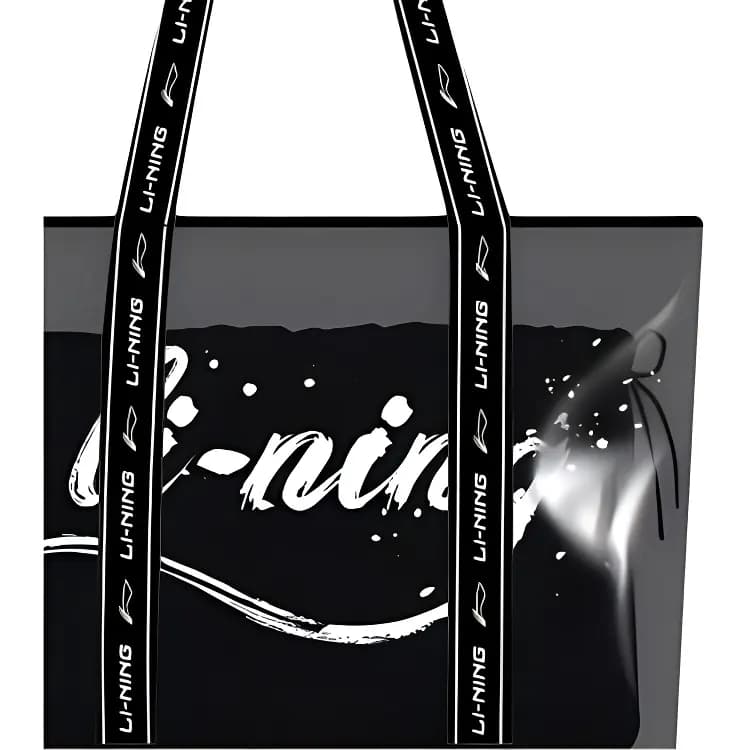 LiNing İdman Çantası Unisex Qara 2