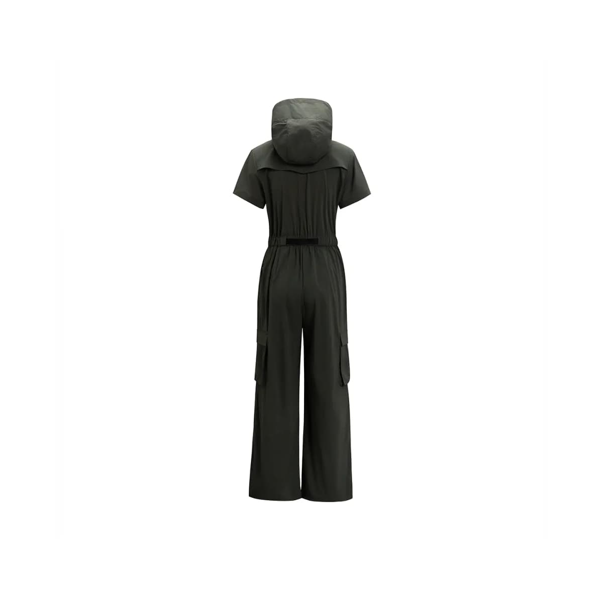 Under Armour Outdoor Camping Series URBAN CAMPING Waist-Defining Cargo Casual Short-Sleeve Quick-Dry One-Piece Jumpsuit Fashion Simple Stylish Trendy Romper Women's 2