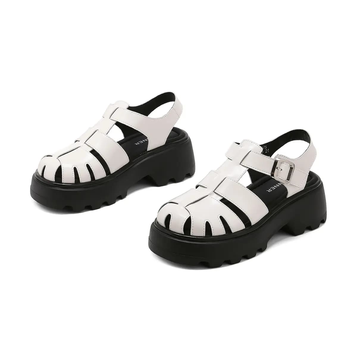 C°BANNER Roman Sandals Qadın 4