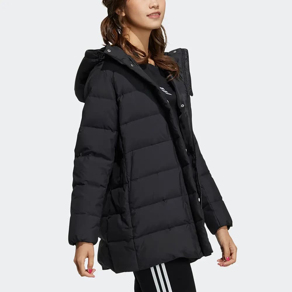 adidas neo W Down Jkt Qadın Pencəyi Qara 4