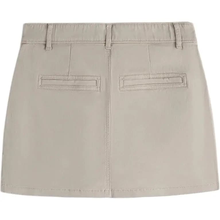 Abercrombie & Fitch Qadın Kargo Ətək Boz 2