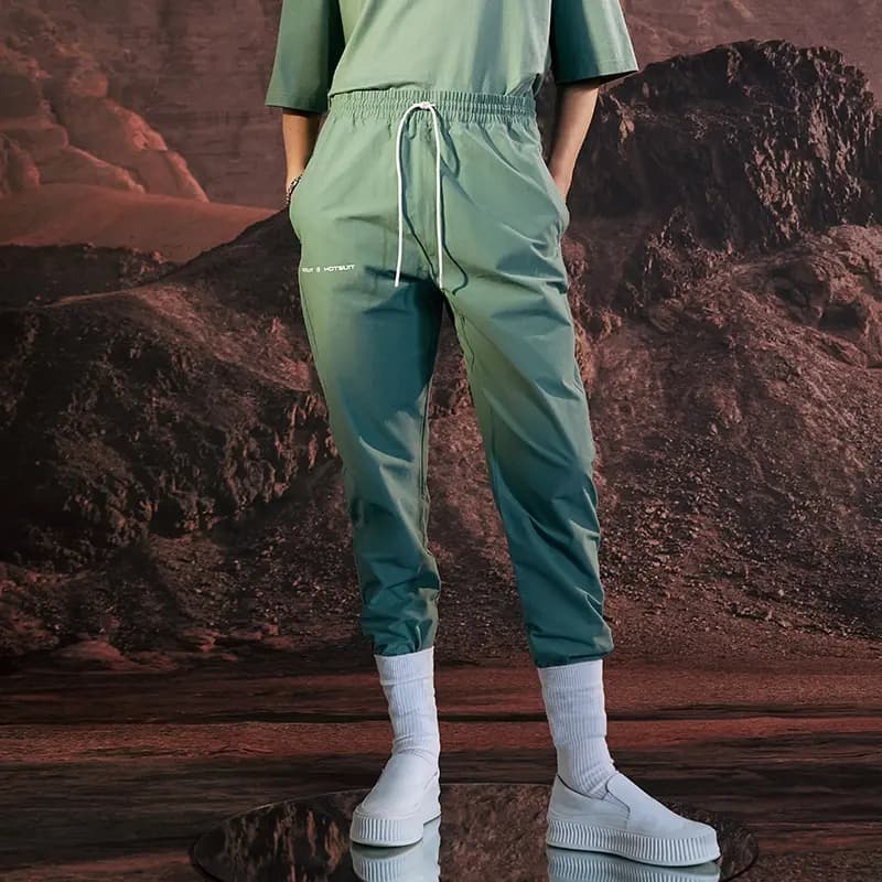 HOTSUIT Logo Zip Hoodie və Jogger Dəsti Unisex 22