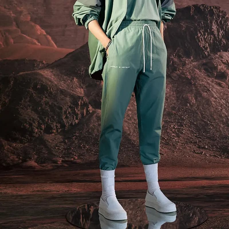 HOTSUIT Logo Zip Hoodie və Jogger Dəsti Unisex 24