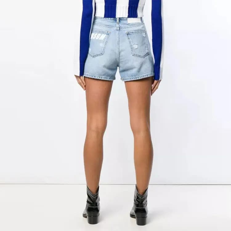 MSGM Qadın Denim Şort 3