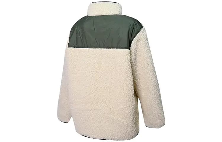 Vans Velvet-feel Coat Women's Ecru 2