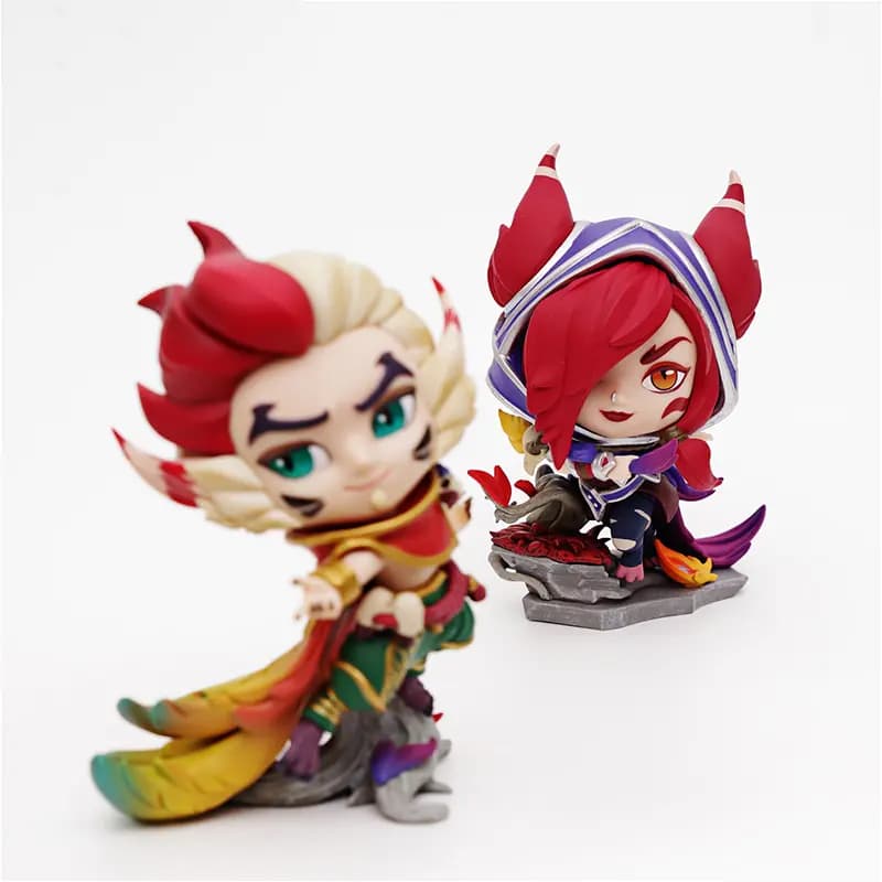 League of Legends LOL Rakan & Xayah Fiqur Dəsti 12sm 5