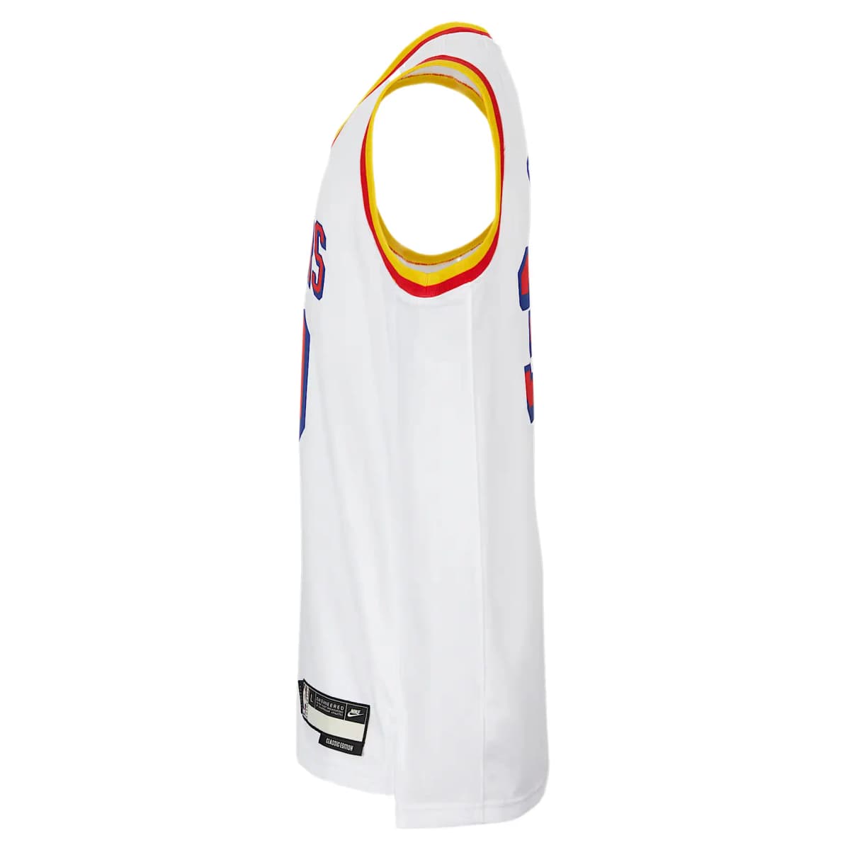 Nike NBA Hardwood Classics Mayka Uşaqlar üçün Ağ 3
