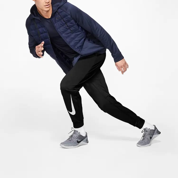 Nike Therma Kişi İdman Şalvarı Qara 5
