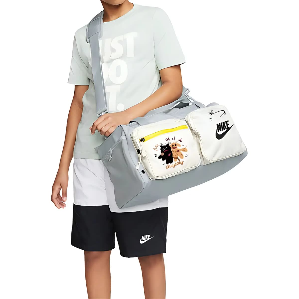 Nike Future Pro Səyahət Çantası Unisex Açıq Dumanlı Boz 25