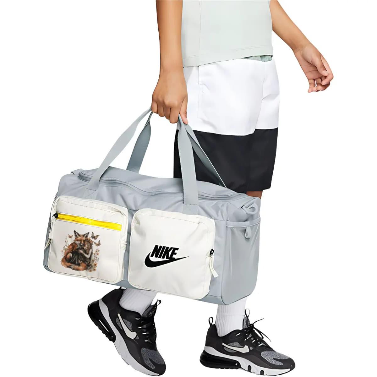 Nike Future Pro Səyahət Çantası Unisex Açıq Dumanlı Boz 56