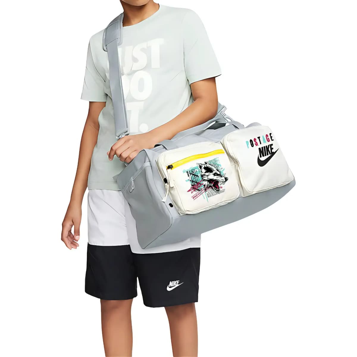 Nike Future Pro Səyahət Çantası Unisex Açıq Dumanlı Boz 69