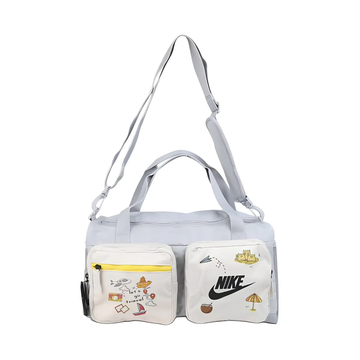 Nike Future Pro Səyahət Çantası Unisex Açıq Dumanlı Boz 26