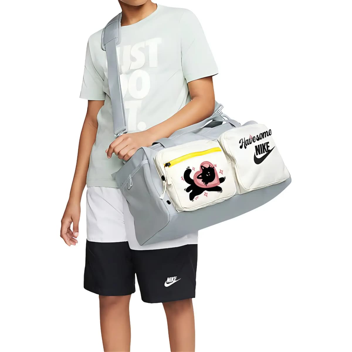 Nike Future Pro Səyahət Çantası Unisex Açıq Dumanlı Boz 77
