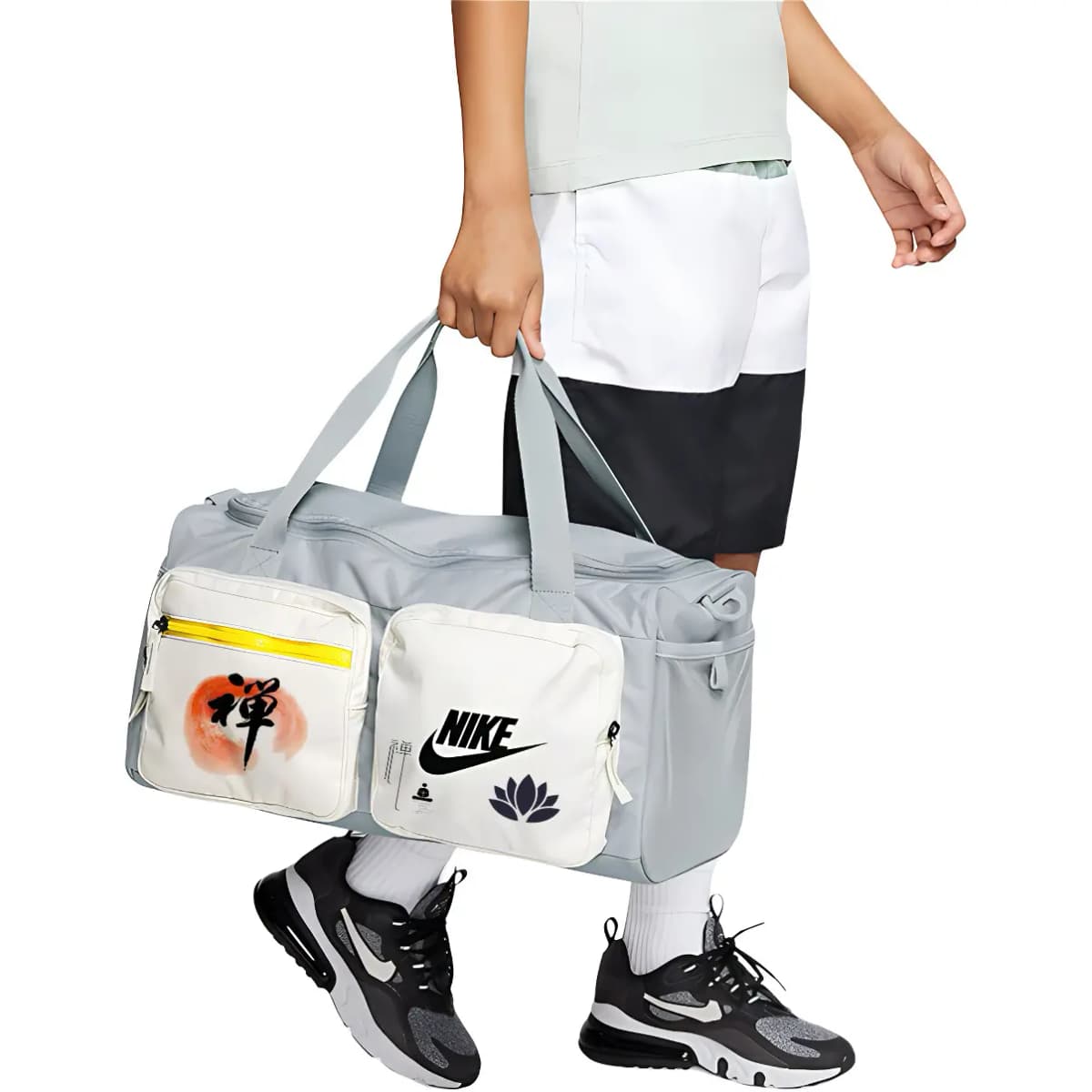 Nike Future Pro Səyahət Çantası Unisex Açıq Dumanlı Boz 16